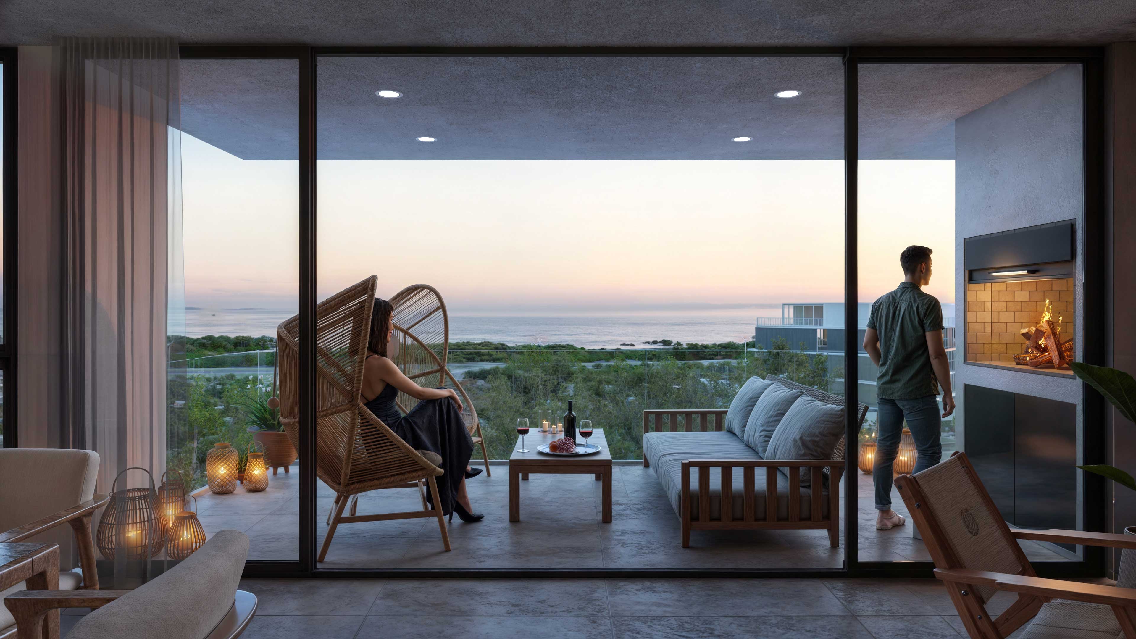 Rincon Indio Balcony Rendering
