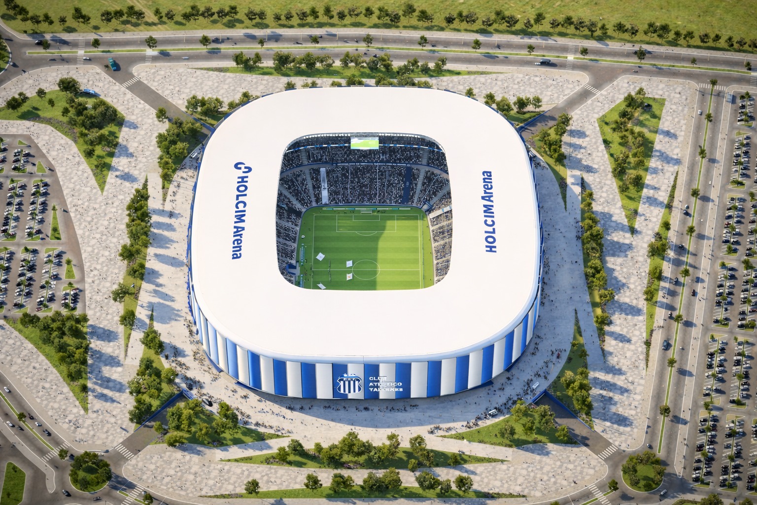 Vista del Estadio Talleres