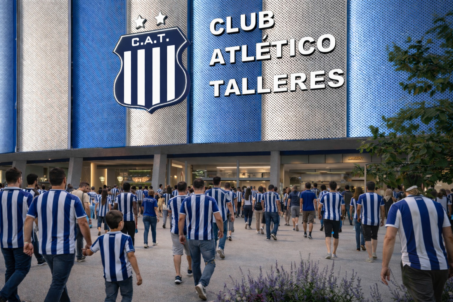 Vista del Estadio Talleres